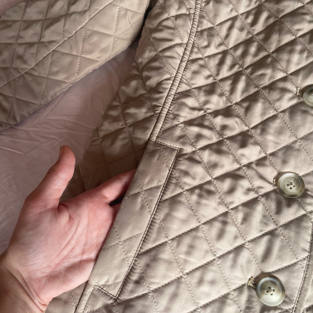 Chicos Nude/Neutral Quilted Jacket - image 8